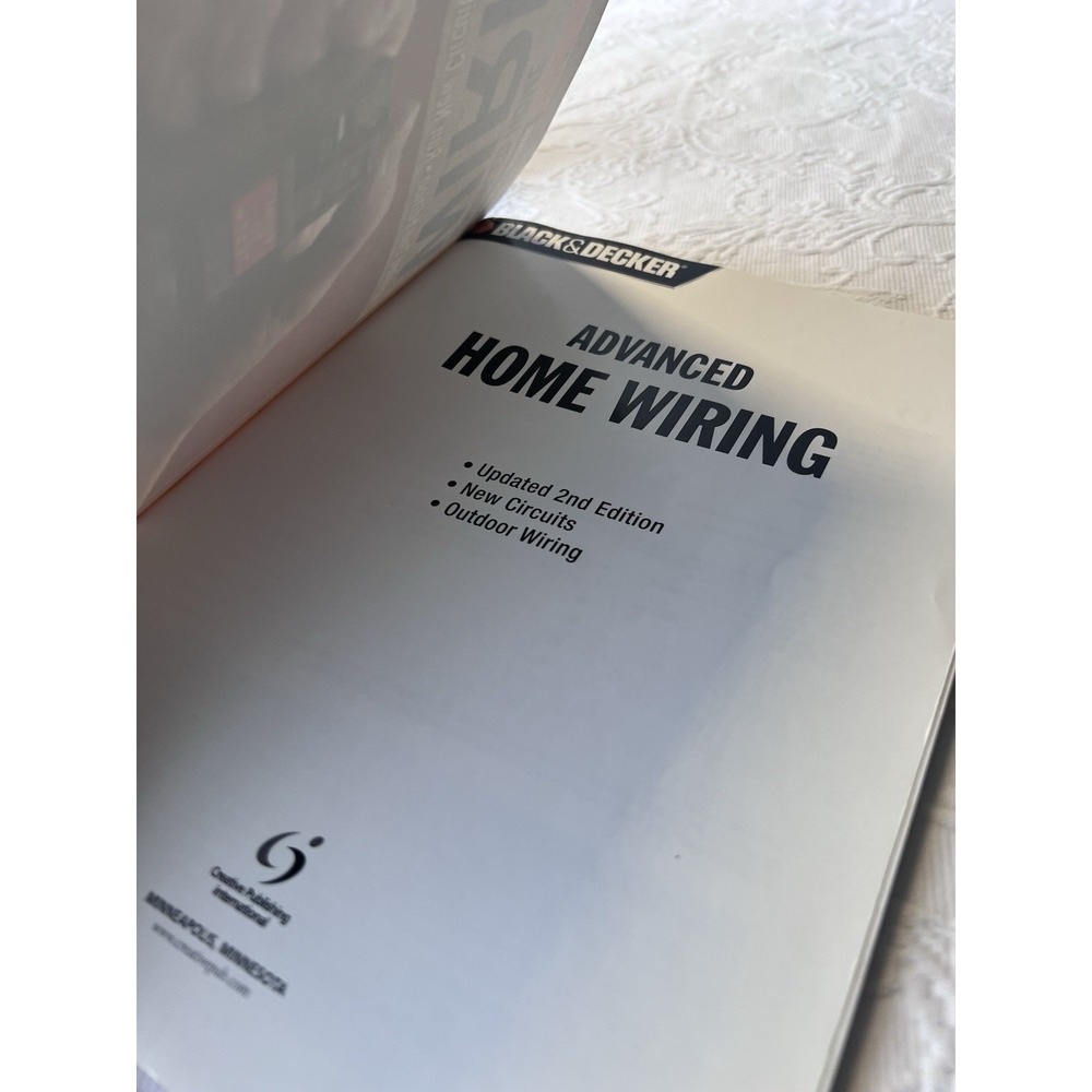Black and Decker Advanced Home Wiring : Updated 2nd Edition, Run New... - Picture 4 of 4